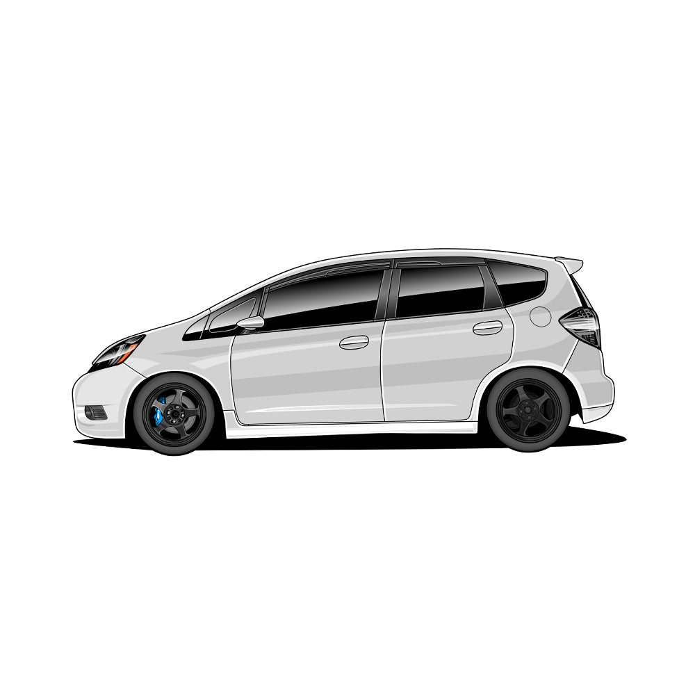 Zosh's Honda Fit Sticker