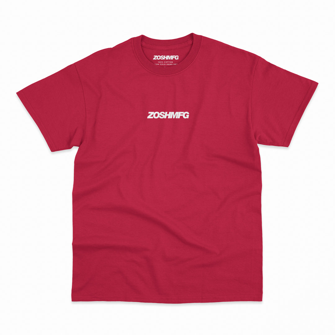 Zoshmfg 'OPULENT' Tee - Red