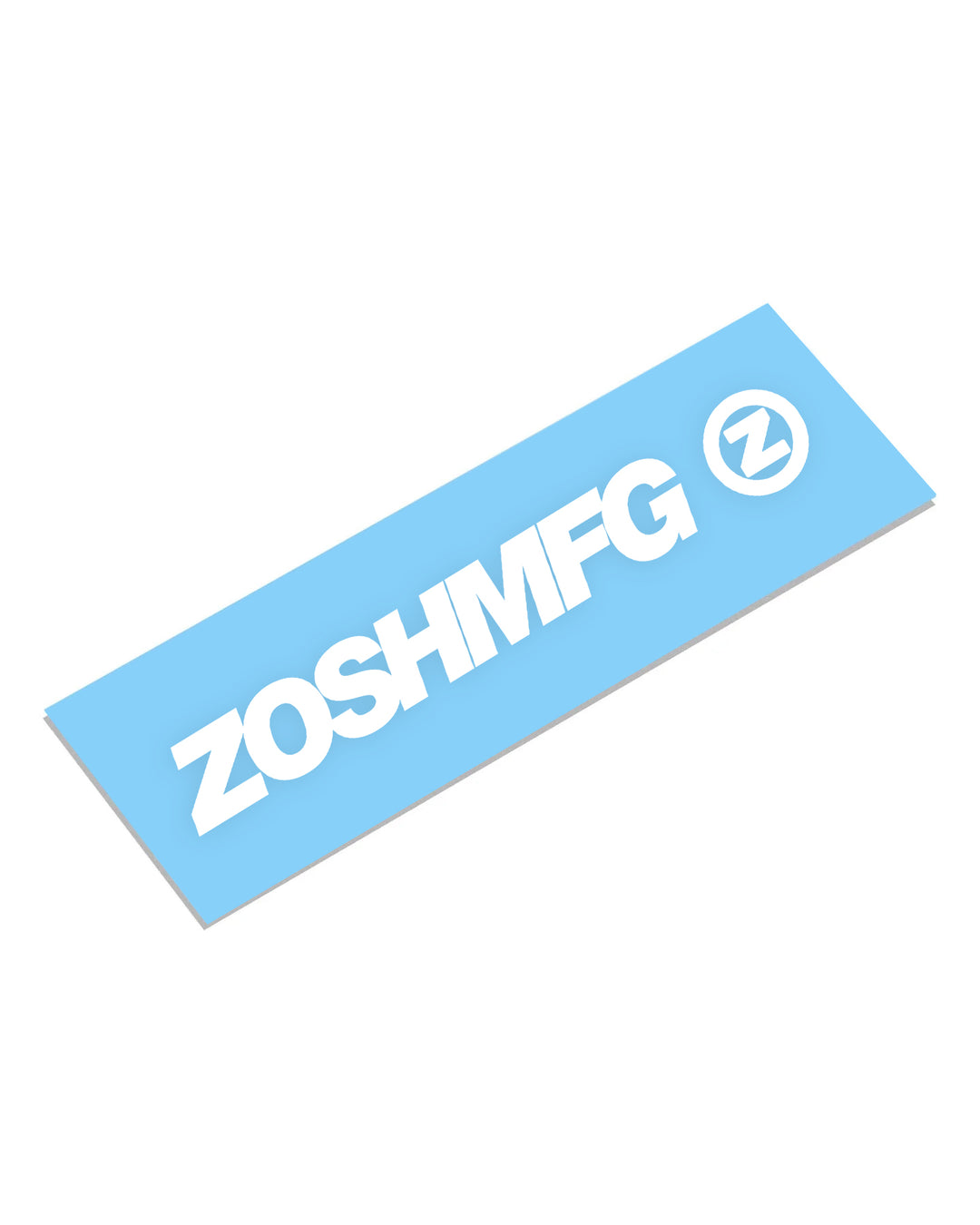 Zoshmfg Brand Decal