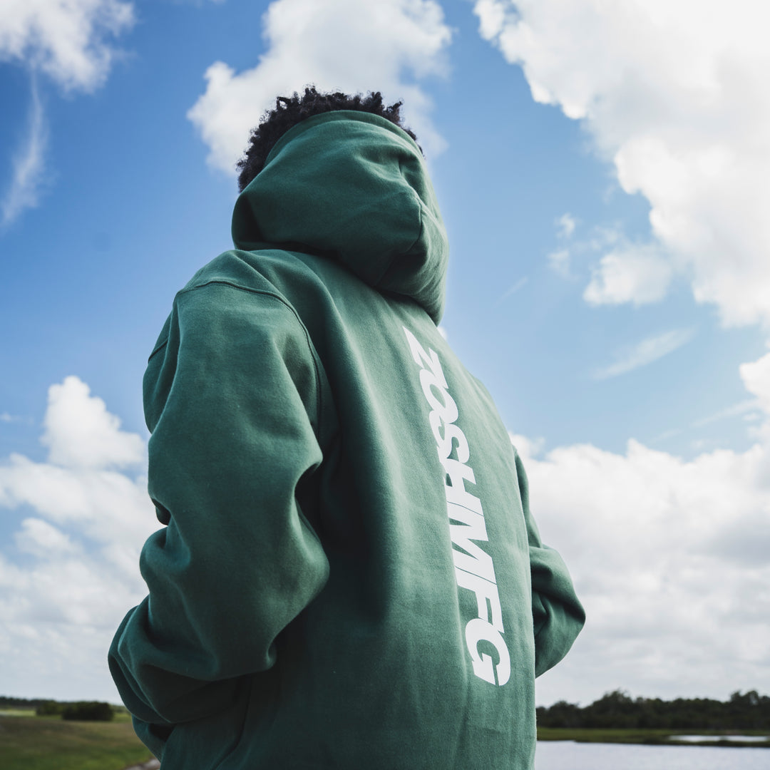 Hoodie - Green Opulent