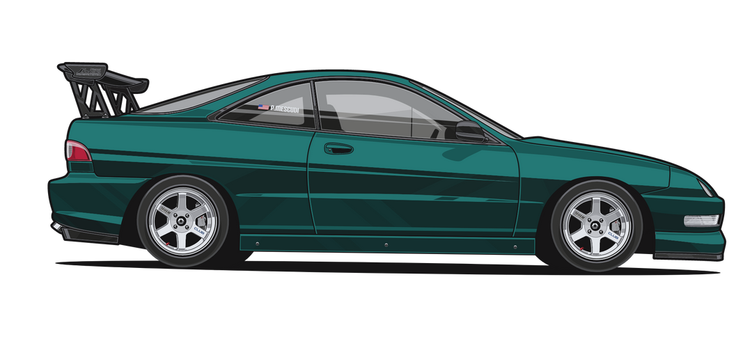 Zosh's K24 Integra Sticker - Crustina