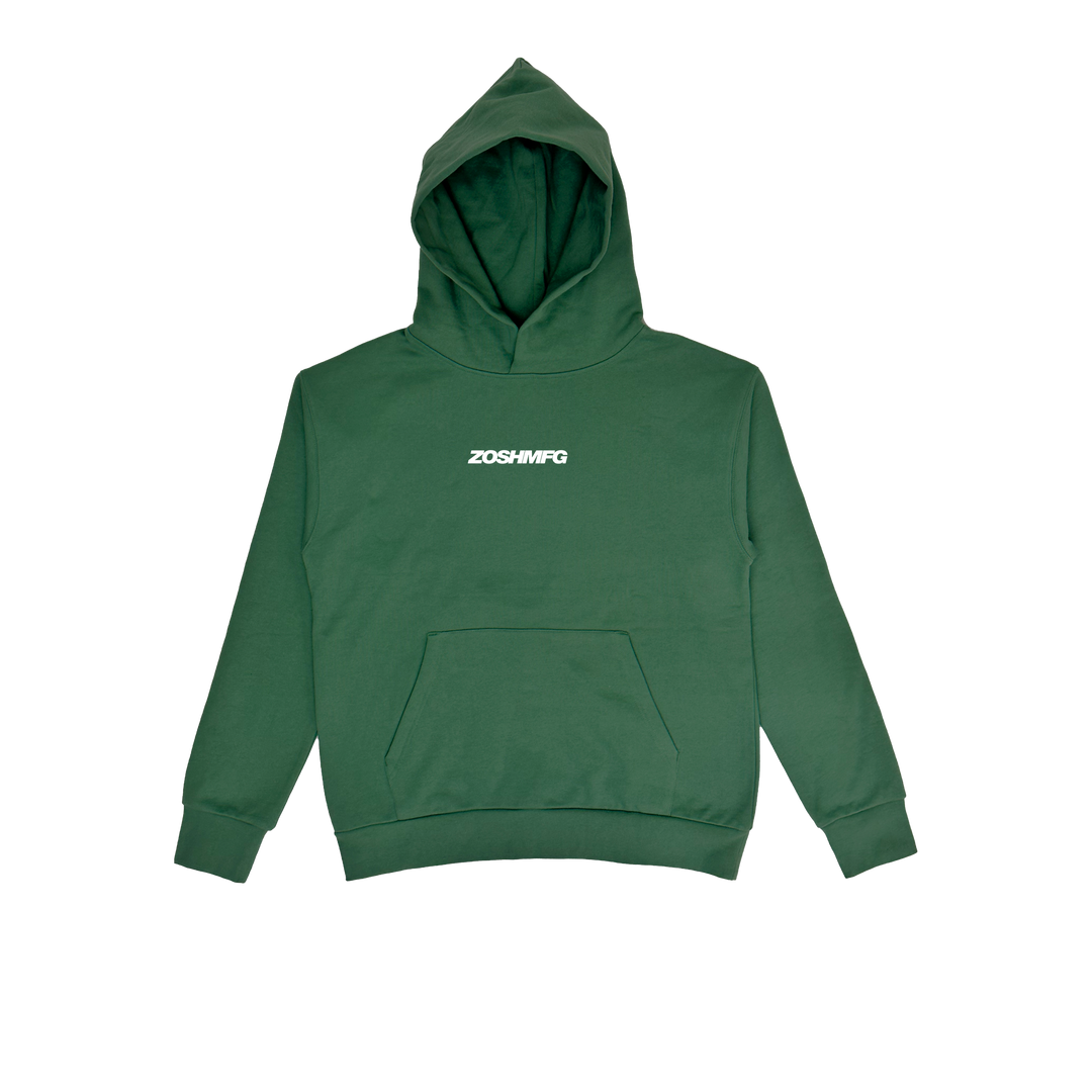 Hoodie - Green Opulent