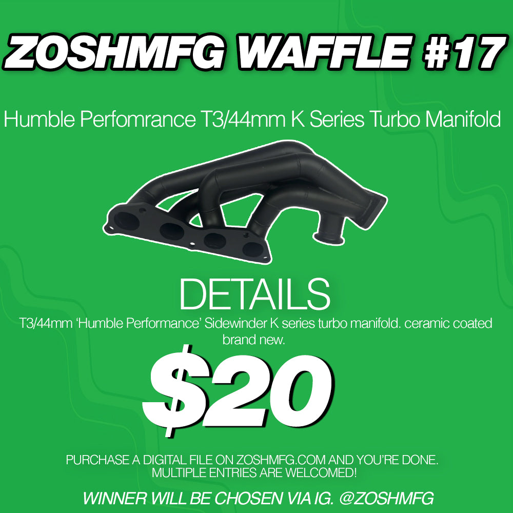 Humble Performance K Series Turbo Manifold - ZSHWFLE #17