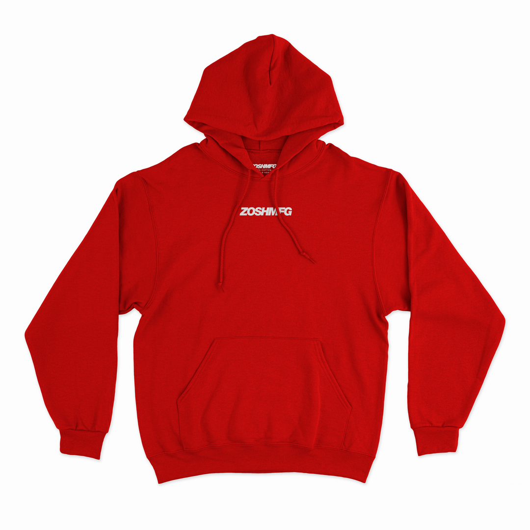 Zoshmfg 'Opulent' Hoodie - Red