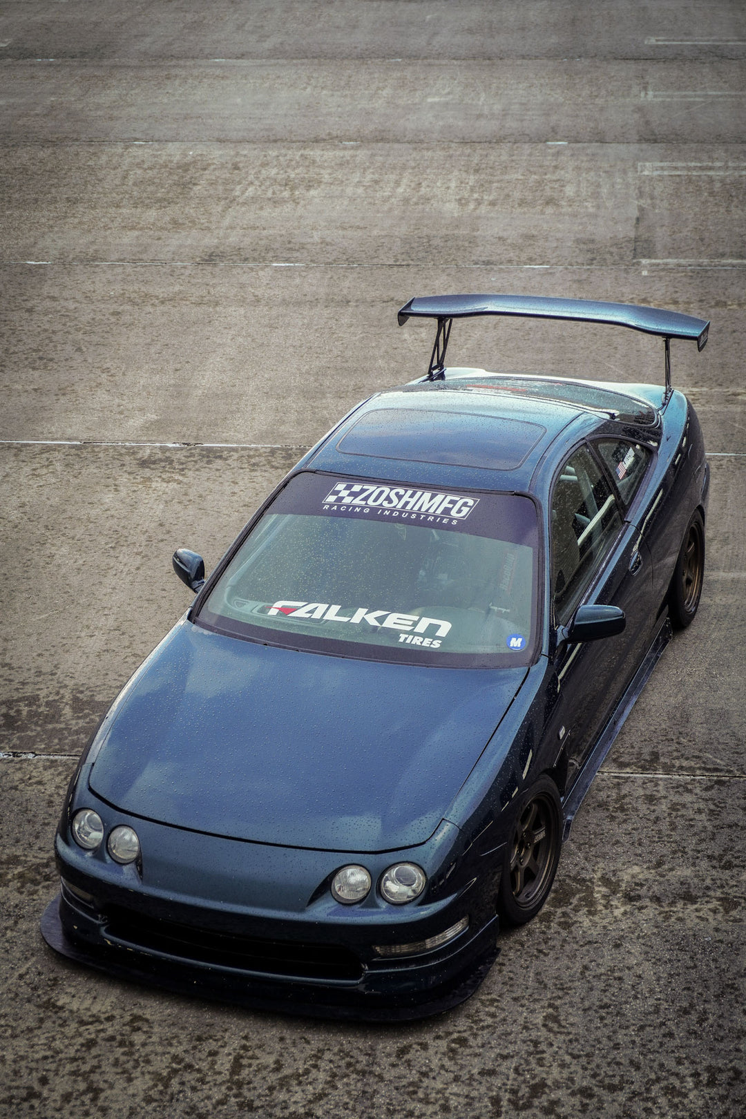 Zoshmfg Windshield Motorsport Banner - zoshmfg